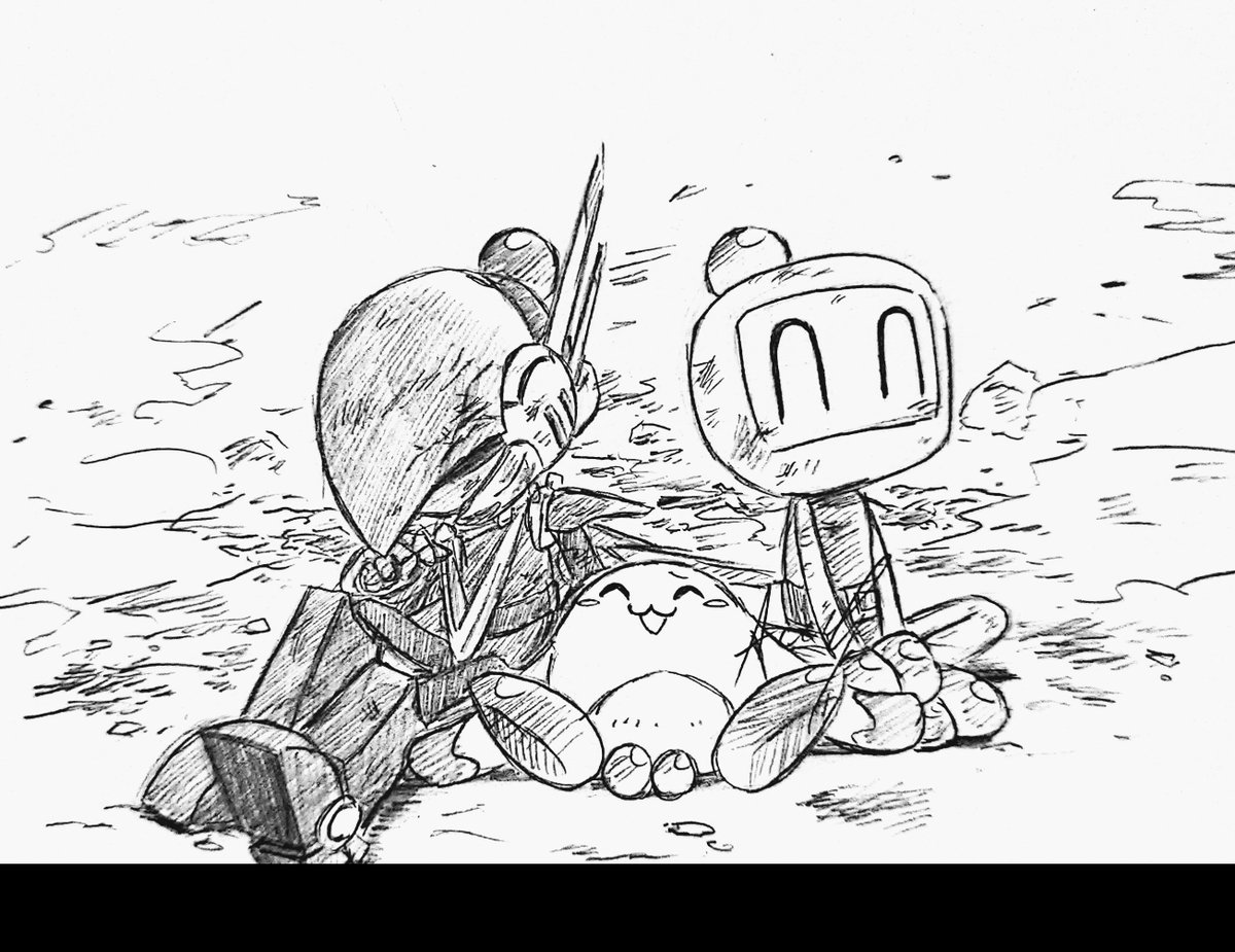 aculjade's tweet photo. 決着つかず https://t.co/sr20xleIBX