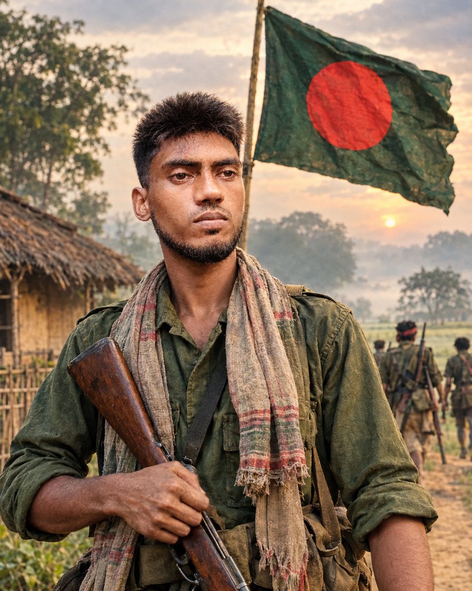 technicalemon42's tweet photo. 🇧🇩🔥 নিজের ছবিকে ১৯৭১ সালের সাহসী মুক্তিযোদ্ধার রূপ দিন! ❤️💚

সিনেমাটিক লুক, মুক্তিযোদ্ধার পোশাক ও বাংলাদেশের লাল-সবুজ পতাকা—সবকিছু এবার আপনার নিজের ছবিতে! 😍

 AI Prompt  ক্লিক কর��ন 👇

🔗 https://t.co/qbCMR8ezWq

#Bangladesh1971 #AIPrompt #FreedomFighter #AIPhotoEditing 🇧🇩 https://t.co/0jx5pA3zb7