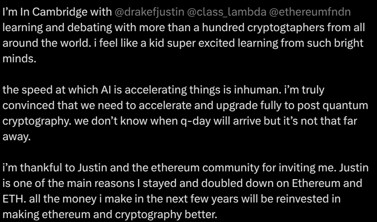 RunningCKB's tweet photo. how many cryptographers would it take to upgrade Ethereum https://t.co/Tj1FQJFhSr