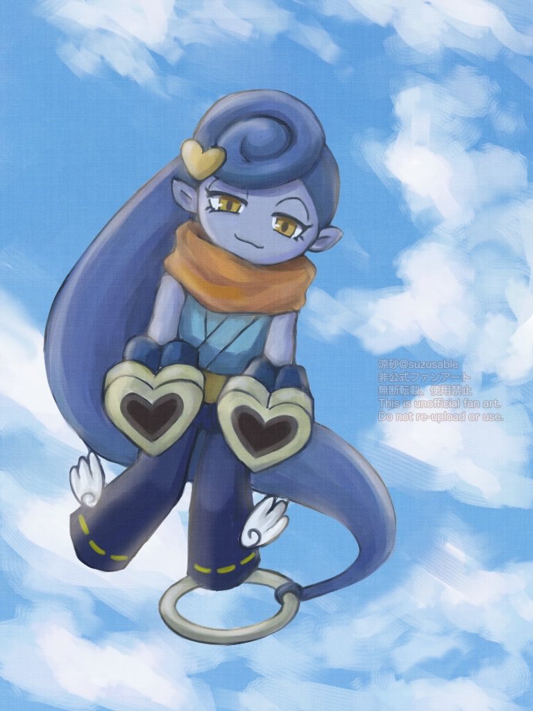 suzusable's tweet photo. 秋空に浮かぶモテヌスくん https://t.co/qxu6jBJH5Q