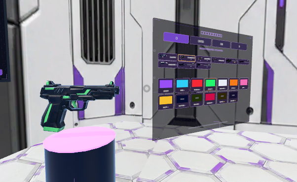_tamamizu_'s tweet photo. 【ローグライクPVP】メモリードライブ~MemoryDrive~公開しました!
#VRChat️ 
相手のビルドをコピーできる「メモリインストール」機能、武器のスキンガチャ、ステージの天候変化などなど機能盛りだくさんのローグライクPVPを目指しました！ぜひ遊んでみてください！
https://t.co/n3aACT6g34 https://t.co/ZNs9Hgv6xY