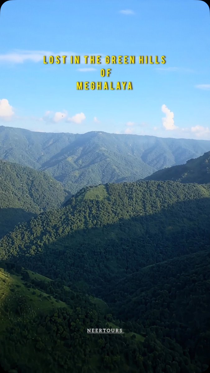 oswello's tweet photo. Where every mountain wears a shade of green. Meghalaya, where the journey is as beautiful as the destination. Plan your Northeast getaway with us. https://t.co/WzTjgLIohj