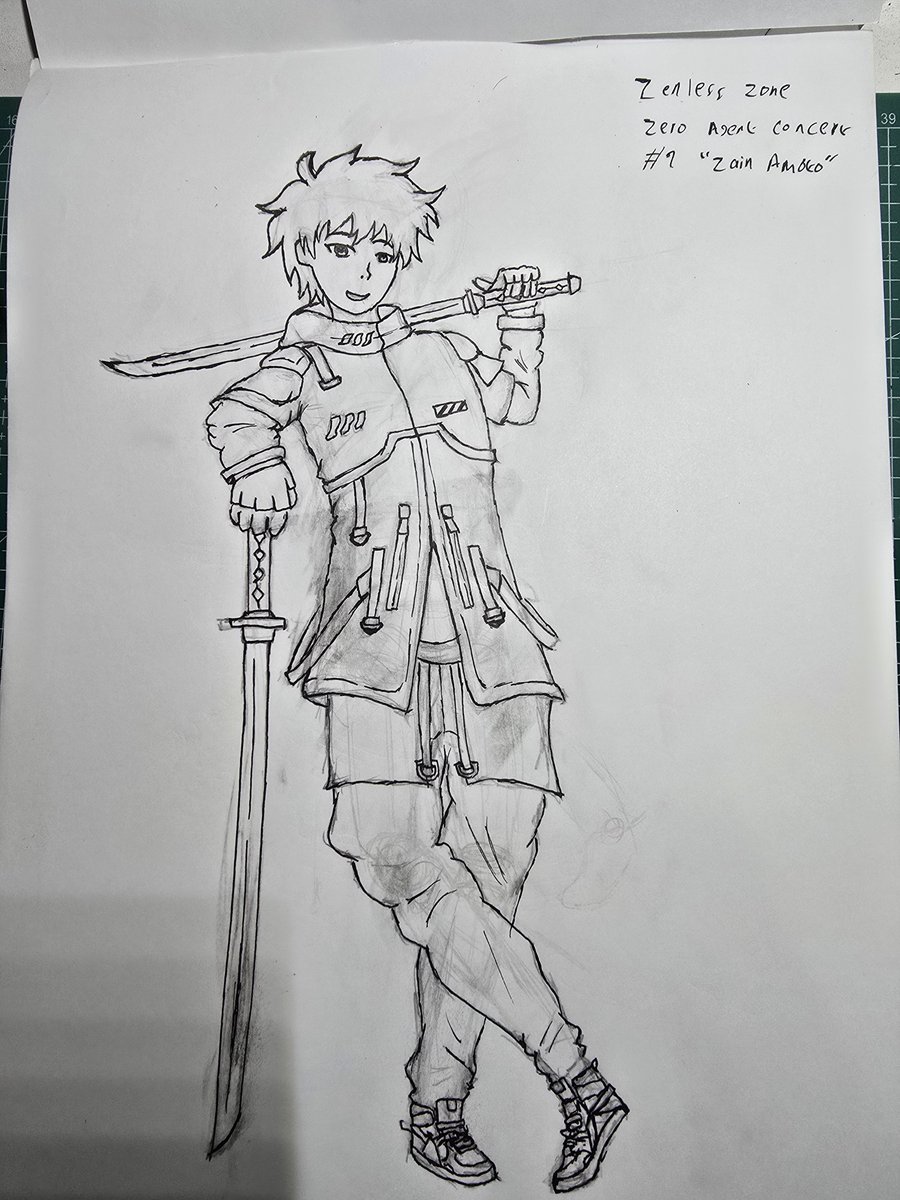Alif_Artali01's tweet photo. Zenless Zone Zero Agent Concept 1, "Zain Amato"
Attributes: Wind
Specialty: Attack
Attack Type: Slash
#Inktober2026 #zzzero #zzzerooc #OriginalCharacter https://t.co/0KNsUTCLuF