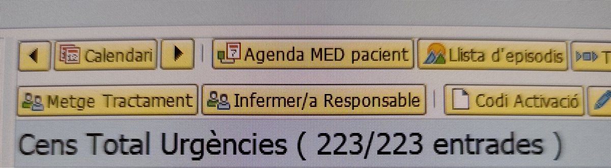 UrgenPSMar's tweet photo. 13/10/2026
223 pacients a Urgències de l'Hospital del Mar 
65 superen les 24 hores, dels quals 15 superen els 80 anys 
El més antic supera les 123 hores
Pacient de 94 anys supera les 123 hores
85 anys, 118 hores
89 anys, 98 hores
88 anys, 80 hores
82 anys, 76 hores https://t.co/V201N8CP3S