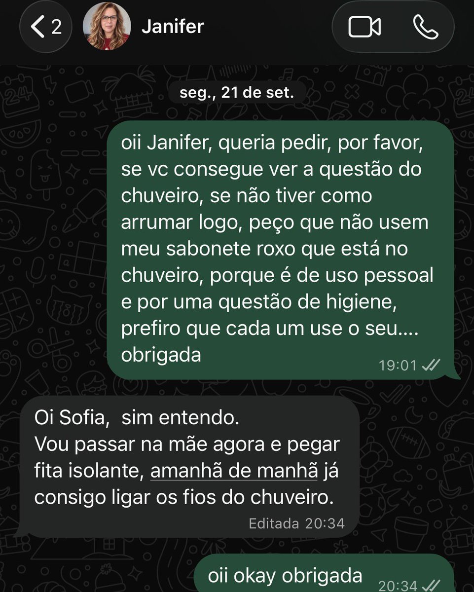 ssssuckmykiss's tweet photo. eu pagava aluguel pra morar naquele espaço.
pedi um contrato antes de me mudar e a Janifer não quis fazer. depois, descobri problemas como mofo, goteiras e outros defeitos na casa. até o chuveiro estragou (não arrumou ainda) https://t.co/k0xs0ug1iq