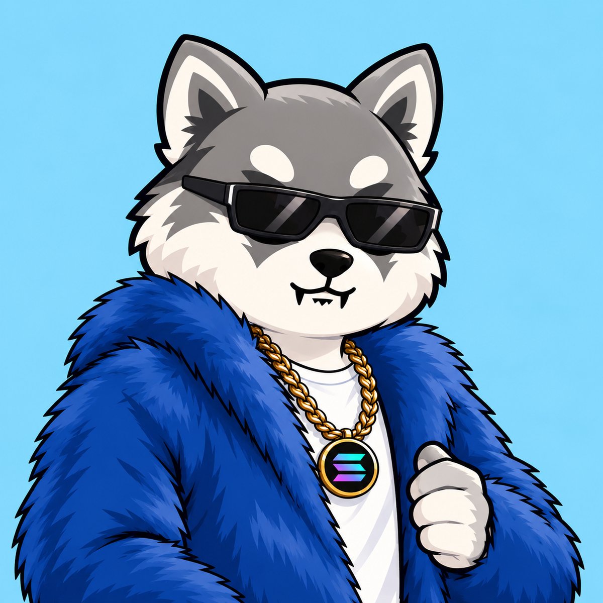AkitasNFT's tweet photo. POV: the market is red and your timeline is chaos 

But your Akita still has impeccable drip https://t.co/5x6b9mbNjf