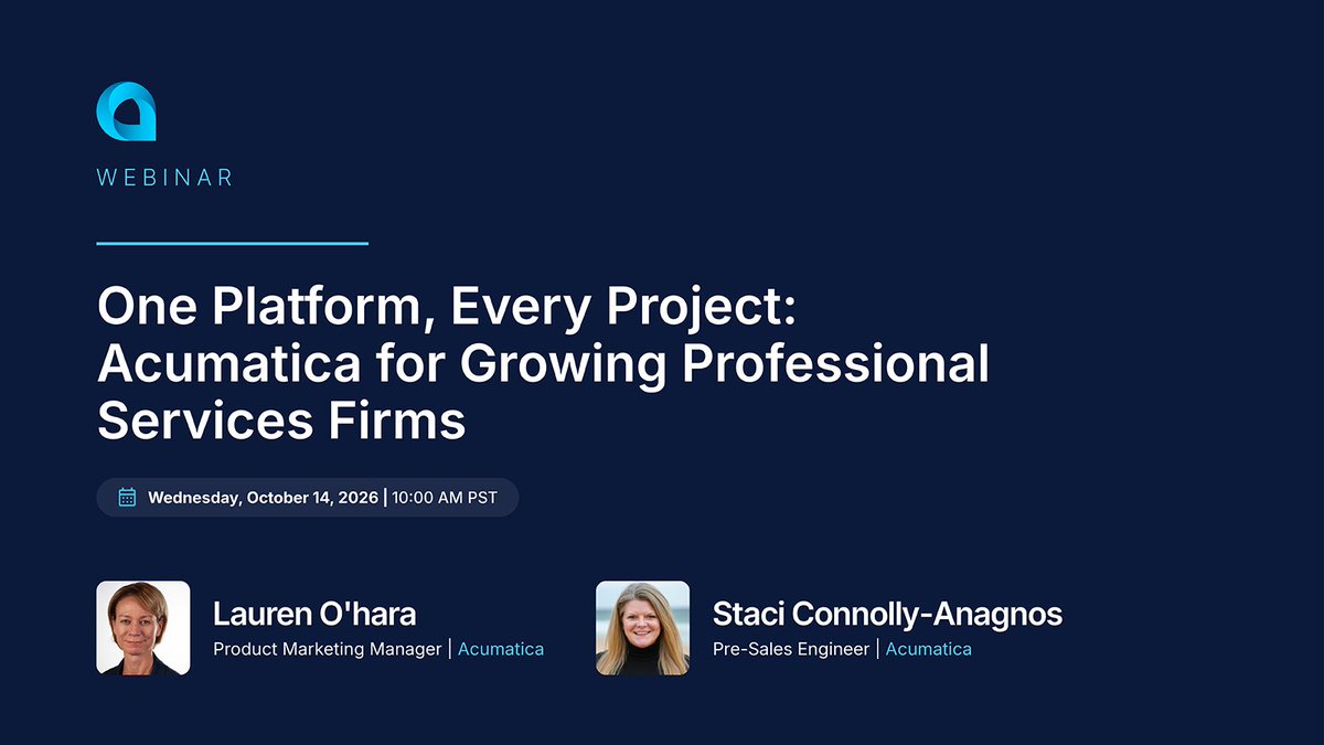 Acumatica tweet picture