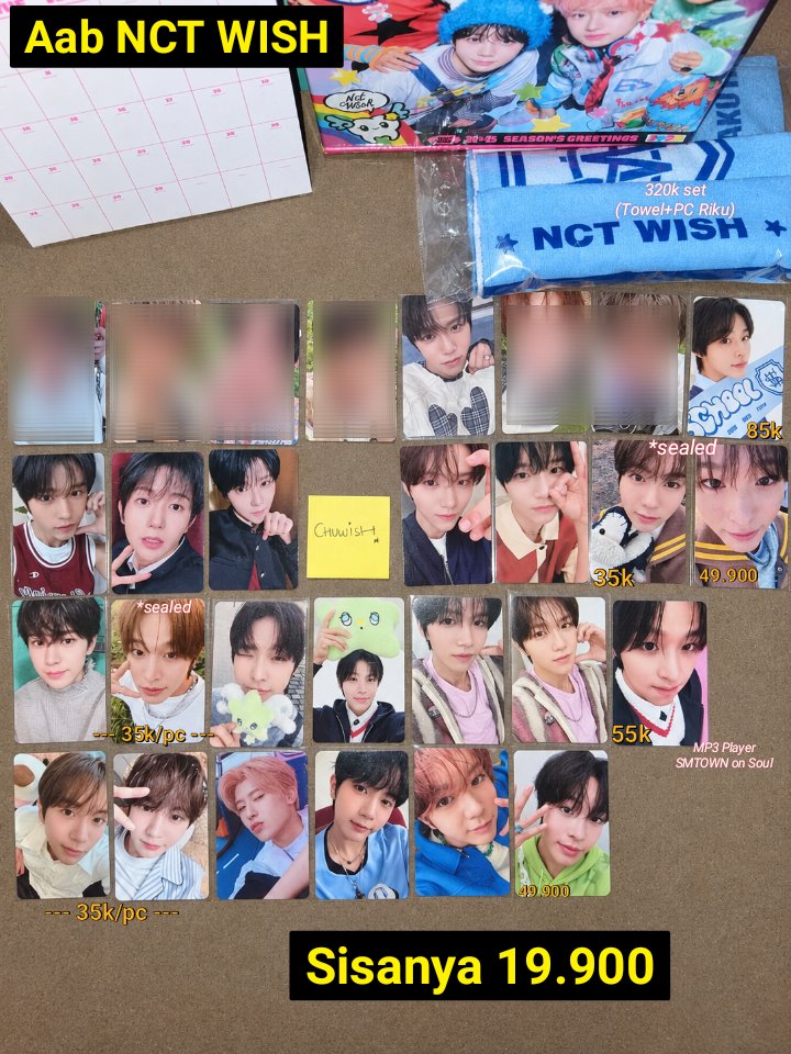 bubblenyanggi's tweet photo. WTS NCT WISH
Ready INA
☑️ Minimal Beli 50k
☑️ For serious buyer

-
Want to sell jual nctwish dream 127 wayv poster postcard photocard SG26 poppop color songbird steady Ode to love wishlist Yushi Riku Sion jaehee Ryo Sakuya kpop #nctwish #neosell #wishsell https://t.co/n0FA0zZgJG