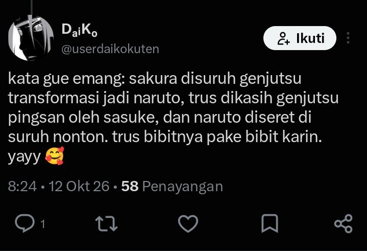 malazzzZann's tweet photo. @userdaikokuten @mointresor Otak nya aktif pas ship threesome itu muncul, wajar otak bkp, fantasi nya gila, setara sutradara film bkp ini https://t.co/KcHKp53vYE