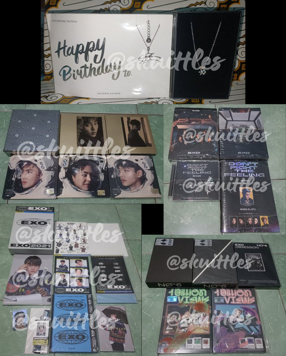 skuittles's tweet photo. WTS (want to sell) album only exo

💸 offer, dm for deal
🍊 keep event (dp)
❌ no hnr
🚩 Jakarta Timur

tag : wts wtb album only exo obsession 1bv dftf overdose sfy exodus necklace season greeting 2021 sehun chanyeol kai baekhyun suho kyungsoo xiumin chen lay
#zonauang  #zonabu https://t.co/S3cIO69Xbv