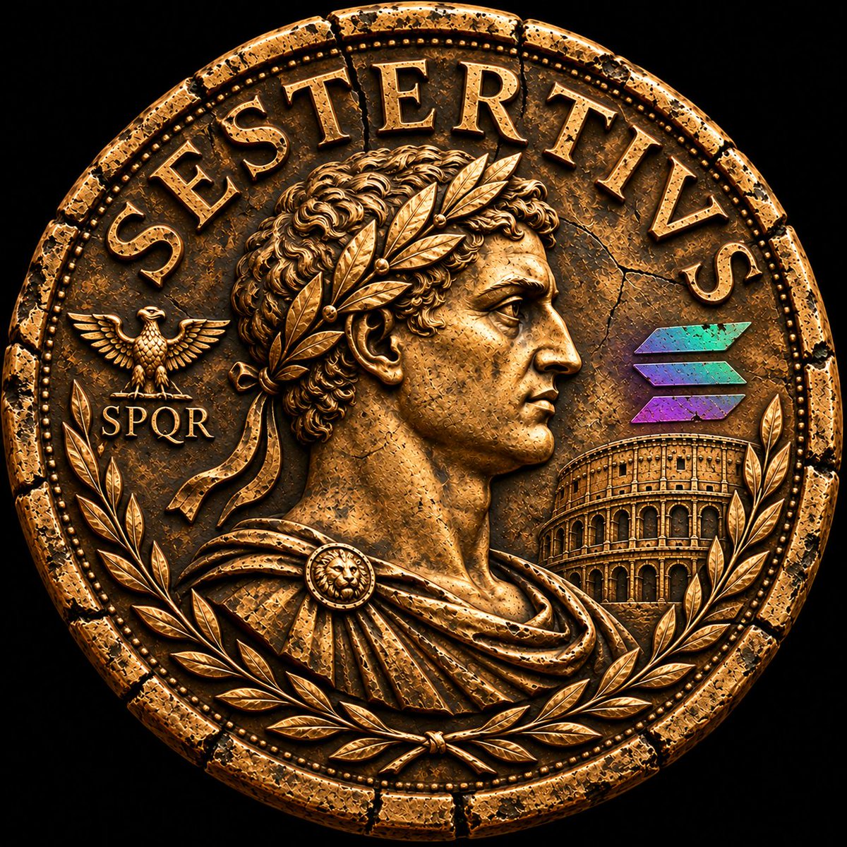 SESTERTIVSCOIN's tweet photo. 🏛️ A coin forged in the past.
A symbol from the future.

Buried by time. Rediscovered for a reason.

🔮 SIGNAL FROM THE FUTURE?

We started from ZERO. No bots. No fake followers. Just a vision and a handful of true believers.

One Legionary at a time.

$STVS — The legend is awakening.

https://t.co/hsBTpHWyeJ

#SESTERTIVS #STVS #Solana #PumpFun #Memecoin