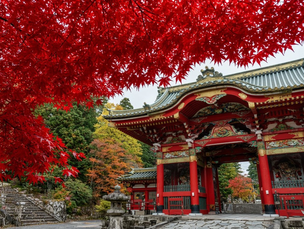 unamonrenrin's tweet photo. 2026年の紅葉シーズン、日光は特に綺麗。
東照宮周辺の紅葉が圧巻。
#日光 #紅葉 #栃木 #秋の旅行 #2026紅葉 https://t.co/Ce4d8Wf2JM