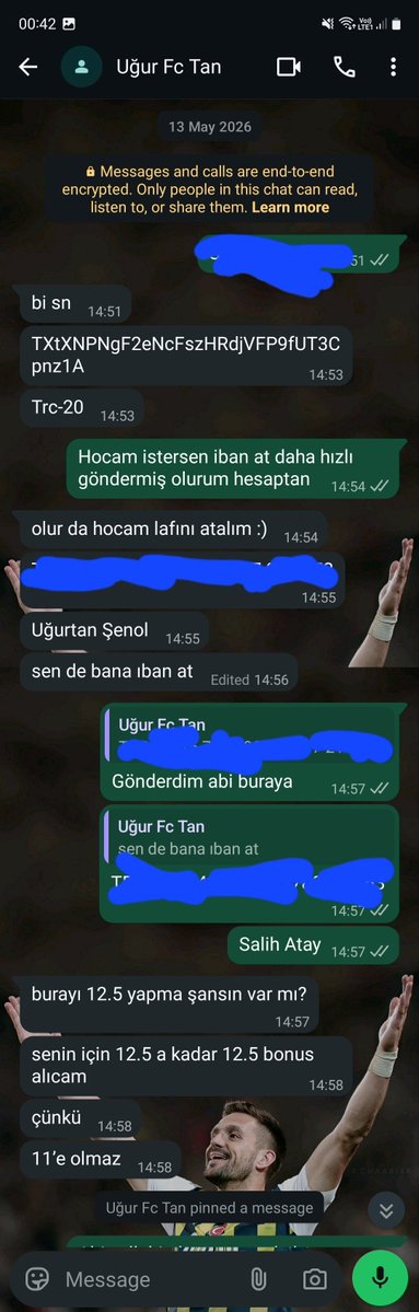 ataydankacmaz's tweet photo. FCtan07 nereye gittin hesabı kapatmissin burdan da engel atmışsın sözde yıllardır burdaydın kendi deyiminle biraz sonra burda etiketleyeceğim insanlar için Allah gibiyim hepsi şunun bunun çocuğu diyordun para mevzusu açılınca bizde söz namustur diyordun yeminler ediyordun++ https://t.co/DQVejYEL9Y