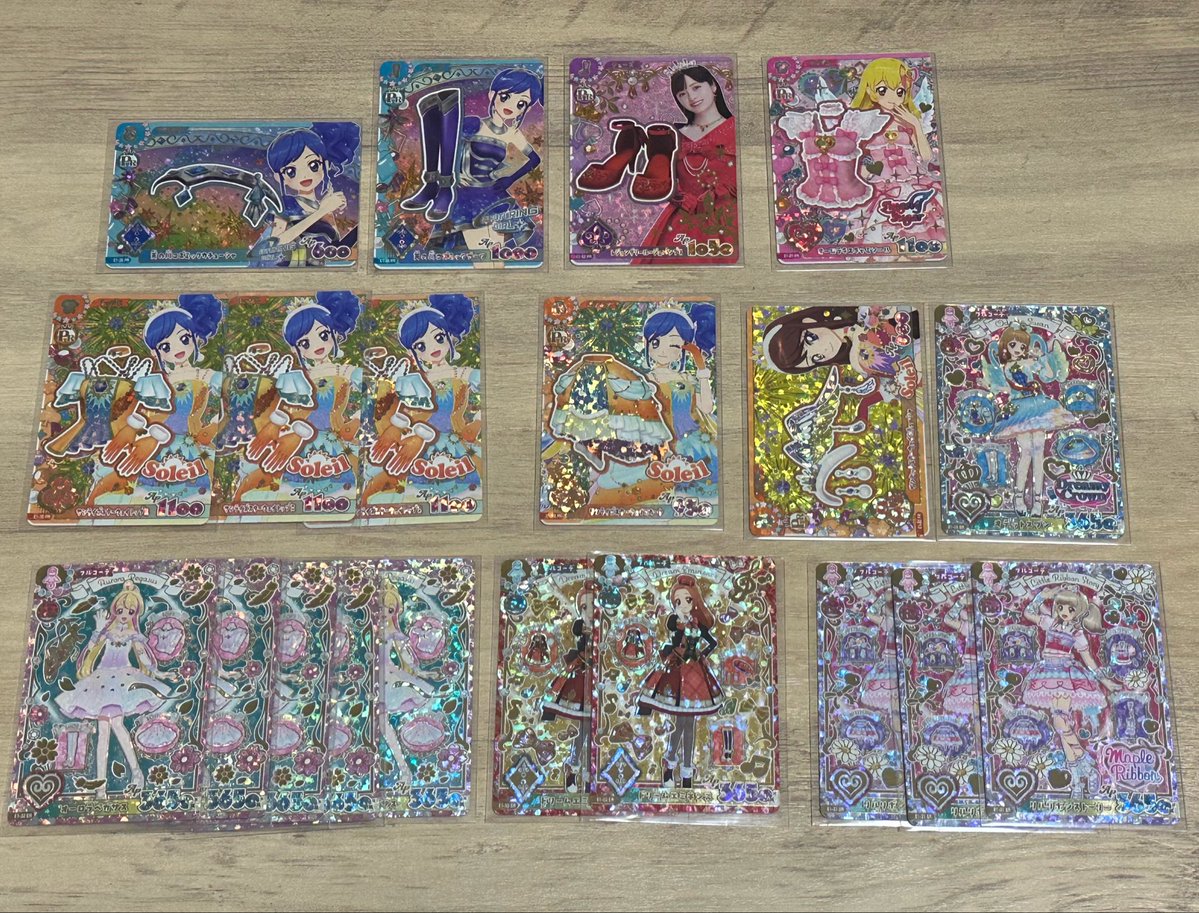 y6dtvz's tweet photo. アイカツアンコール　アイカツカード交換

譲　1枚目画像

求　2枚目パラレル

一枚目画像の物から複数提示できます🙂‍↕️難しいとは思いますがお心当たりの方居ましたらお気軽にお声がけ下さい！
#アイカツアンコール #アイカツ https://t.co/vbWdBJxFBc