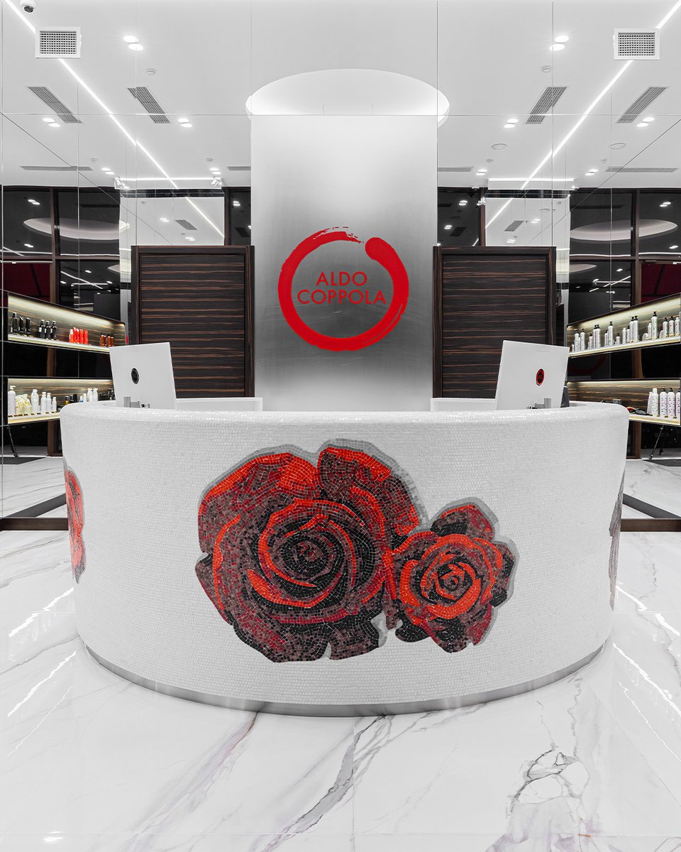 TrendGroup's tweet photo. In the Coppola Atelier, custom glass tesserae transform functional surfaces into a design statement, crowned by a handcrafted mosaic rose set in Shining 796 white glass. Custom Artistic mosaic
___
Atelier Aldo Coppola Tashkent, Uzbekistan
Thanks to: Aldo Coppola https://t.co/mudFNM5BZC
