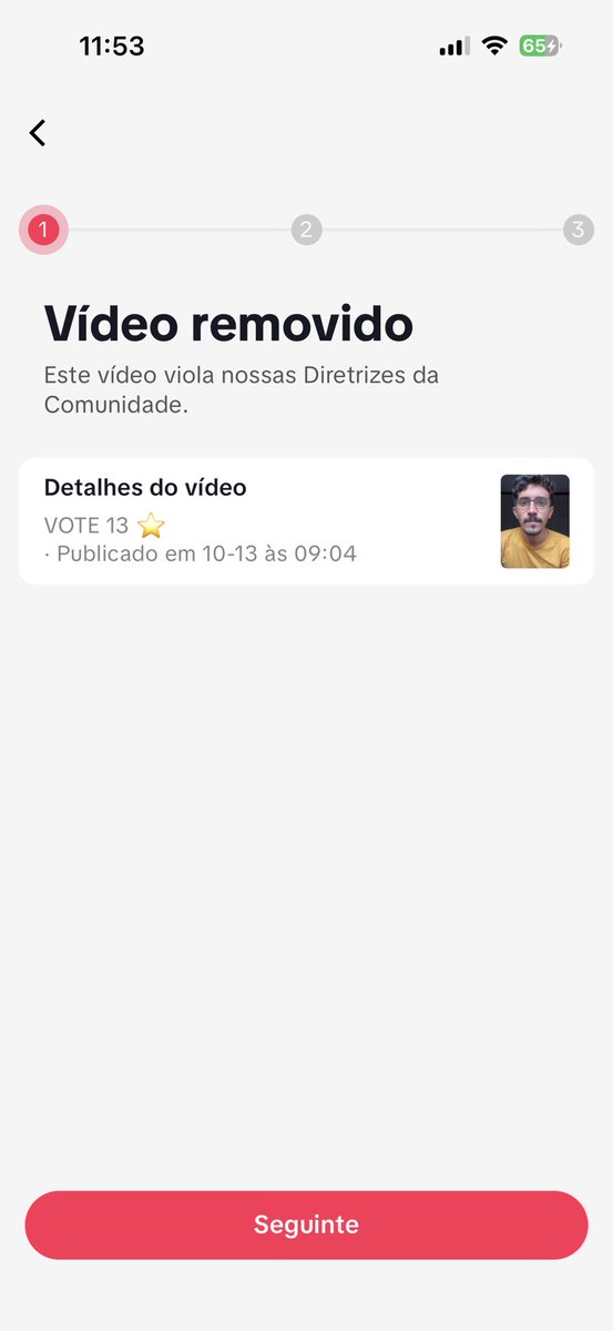 dieguitouxx's tweet photo. @TikTokBrasil  pode me dizer ser um vídeo de opinião é motivo para ser removido ? https://t.co/MZ5kp5HODL