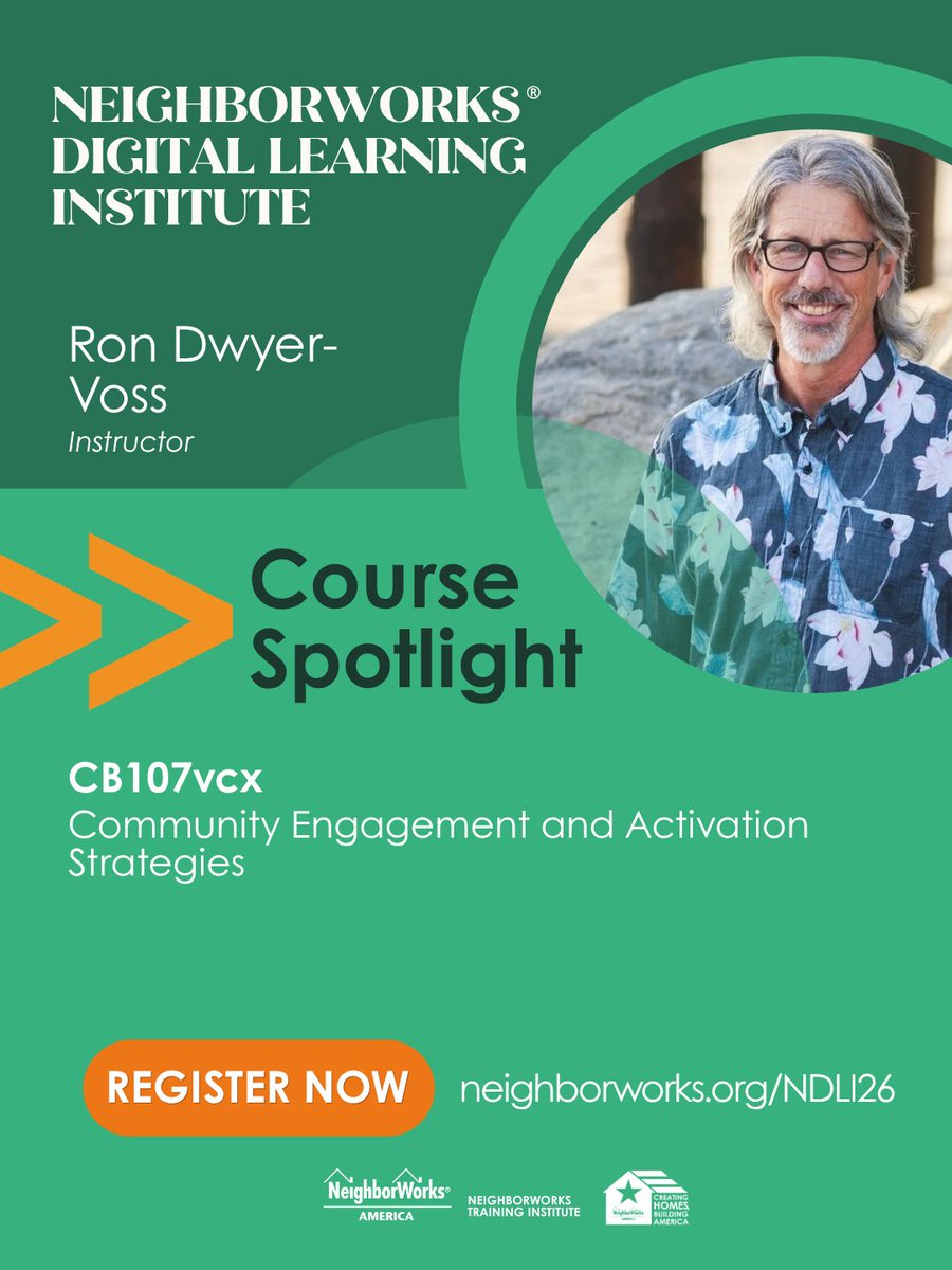neighborworks's tweet photo. Join the NeighborWorks Digital Learning Institute from Oct. 19-Oct. 30 with courses designed to equip you with the tools and strategies to approach negotiations with confidence, clarity, and purpose.

Registration is still open! Read more and register!
https://t.co/g5zUwKdmhf https://t.co/Pc1OvPDSgt