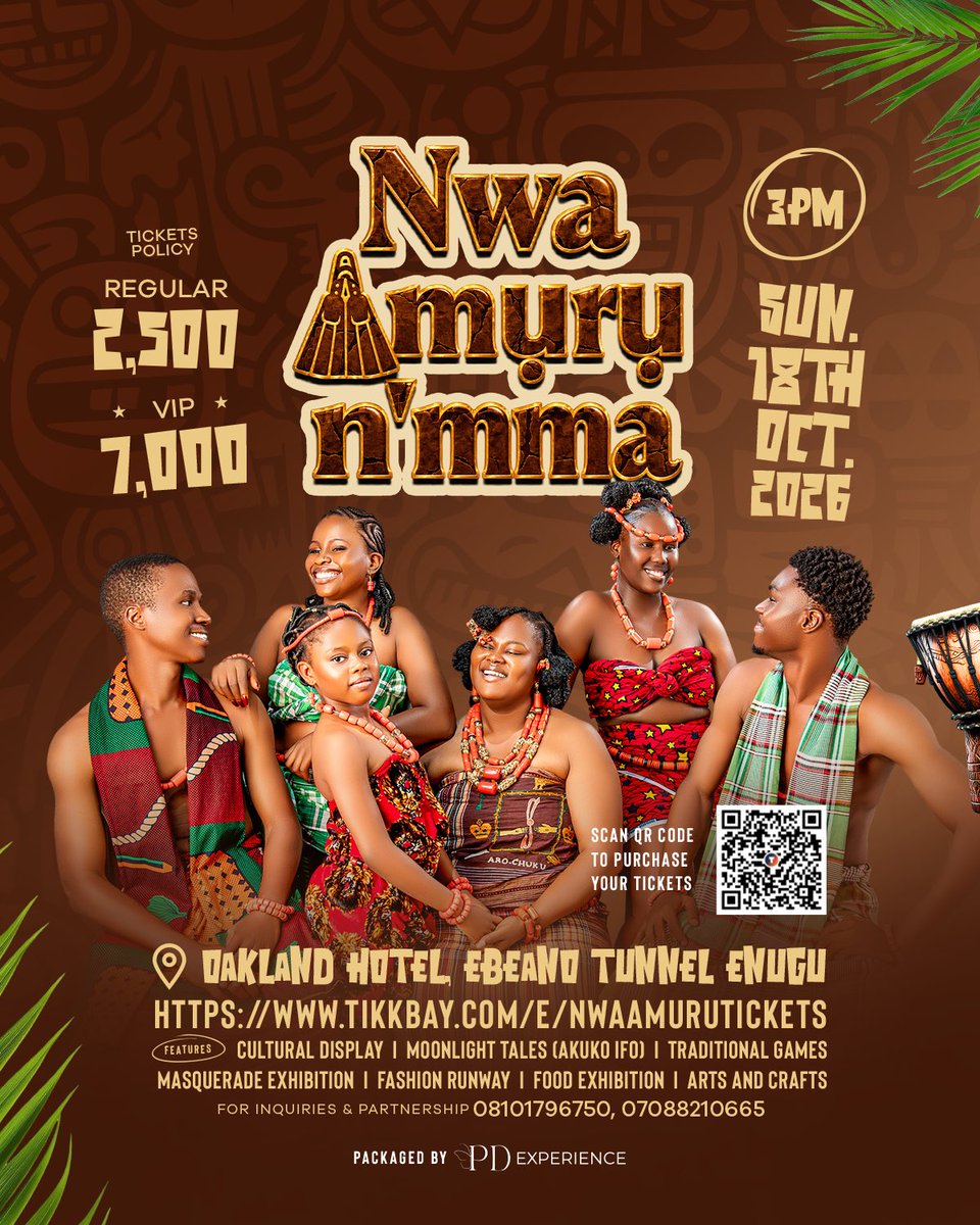 AlusiOringo's tweet photo. The games we played growing up
The memories we shared
The people we miss
The feelings we experience when we remember 
Our Community our culture 
Nwa Amuru n’mma is 5 days away https://t.co/S7Vt7Kf6wt