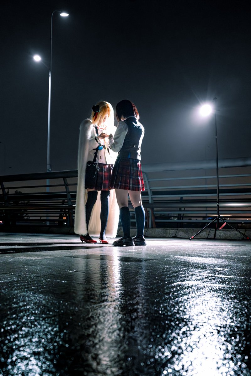 ChikageYuika's tweet photo. 雨停了，你也会离开的吧…？
#ヘブバン https://t.co/5xM3eZnNT6