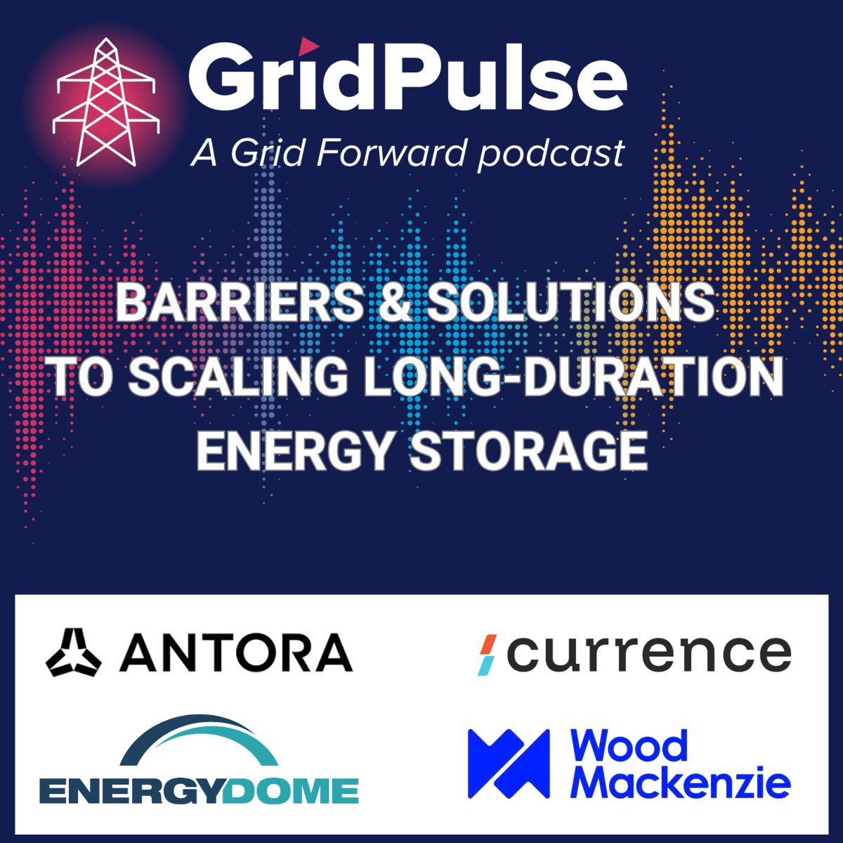 GridForward's tweet photo. Tune into the of the GridPulse Podcast! 

We were joined by two industry analysts and two emerging tech leaders to discuss how they see LDES contributing and what it will take to expand the technology.

https://t.co/qLHG9Lgsy1 https://t.co/hSU6iA9Wv2