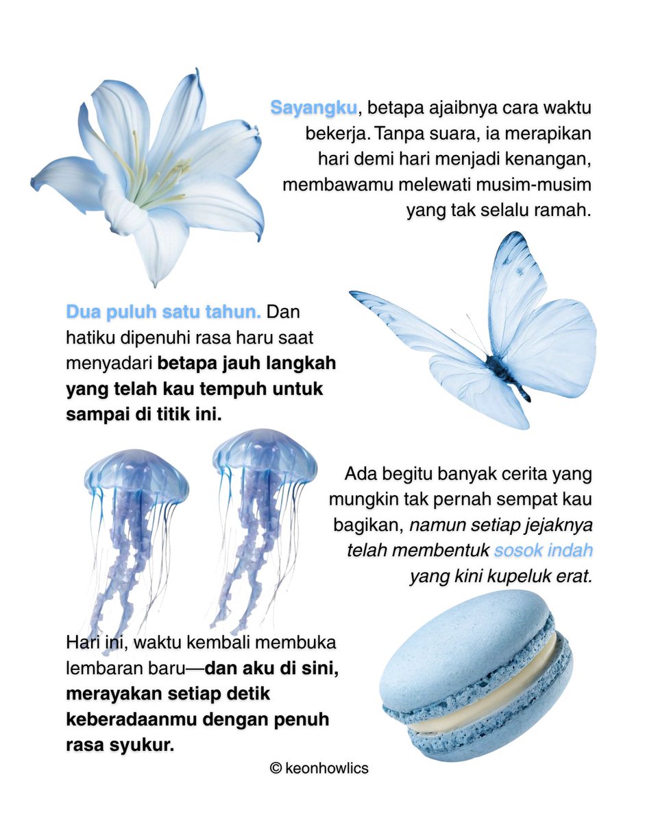 keonhowlics's tweet photo. selamat merayakan lembar kedua puluh satu, sayangku. https://t.co/R3fbOQbdkN