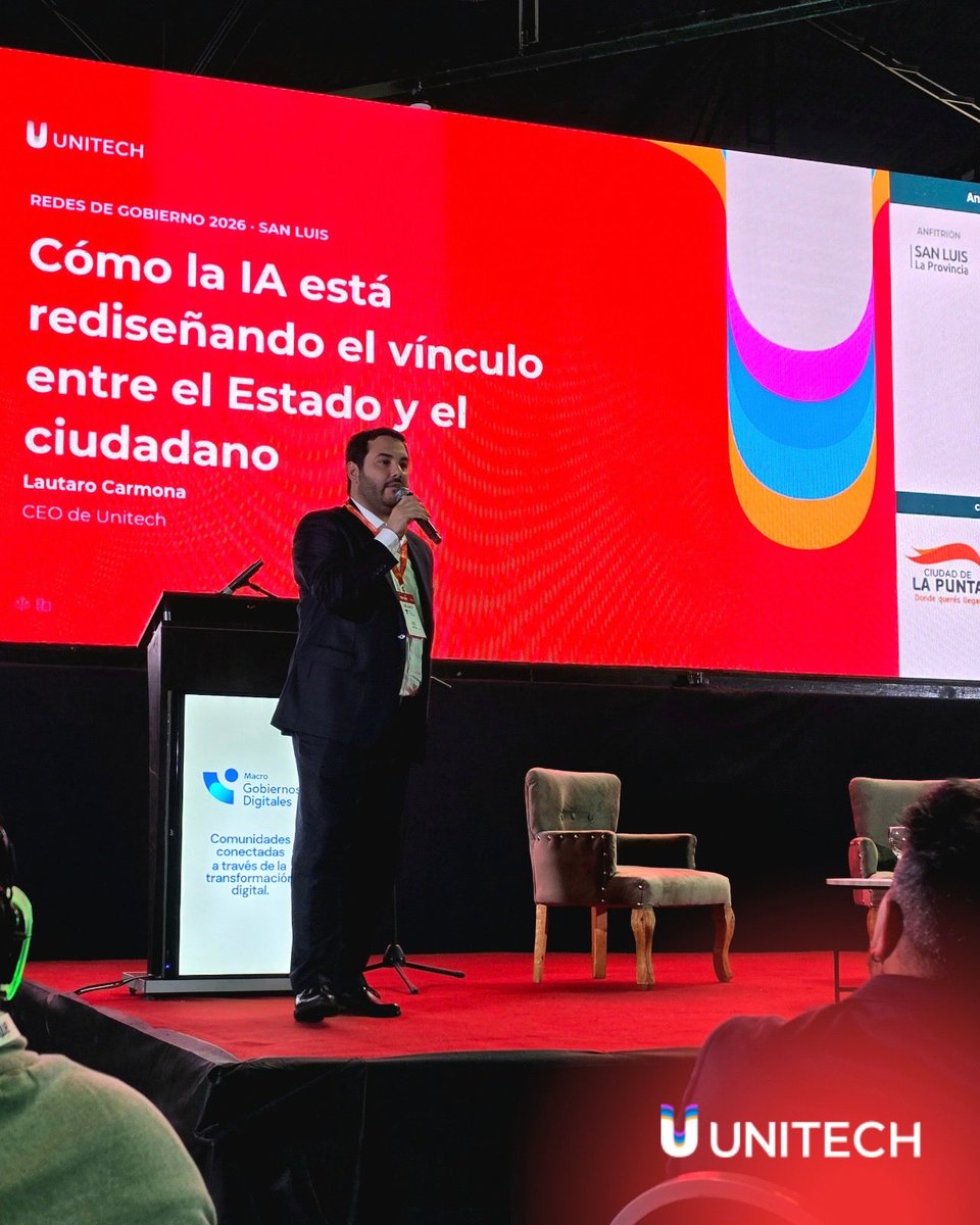 UnitechCorp's tweet photo. ¡Así vivimos #REDGOB2026 en San Luis! Junto a @grupoconvergencia compartimos la evolución del ecosistema #TRAMIX y conectamos con referentes del sector público.

¡Gracias a quienes nos acompañaron! Sigamos  impulsando el futuro digital de la gestión pública.

#Gobierno #Unitech https://t.co/Kck1FeMdo7