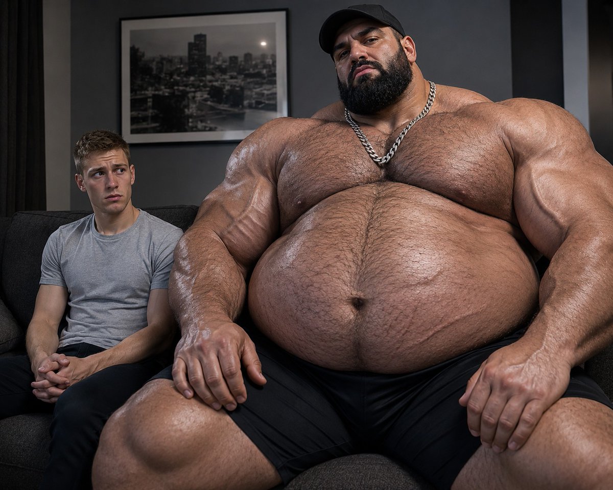 thepatreonco's tweet photo. He takes up space.
https://t.co/lwbCym0KIM
#bigguy #gainer #bigger #muscle #musclegrowth #vore https://t.co/kSqbdcv6Cd