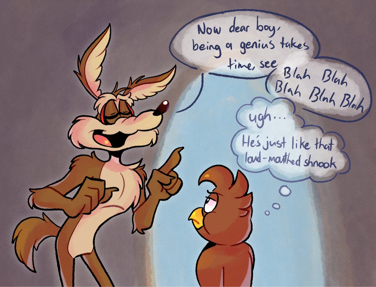 queenly_owl's tweet photo. trying to get advice from the resident genius

#looneytunes https://t.co/6qwAMoAxlx