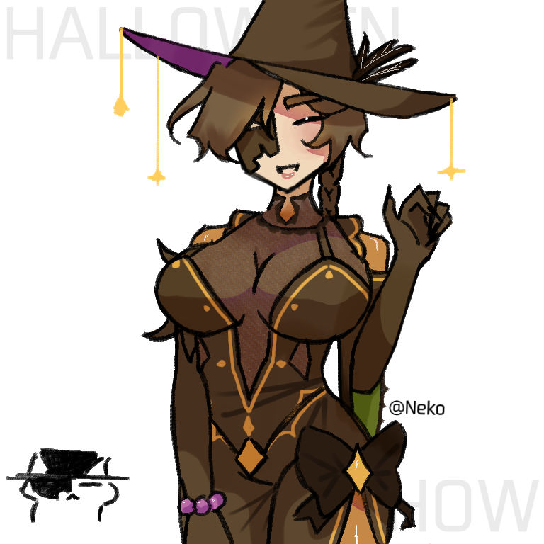 Nekoo2627's tweet photo. Halloween! (early)
#Artful #dieofdeath https://t.co/vvO2l7TiZD
