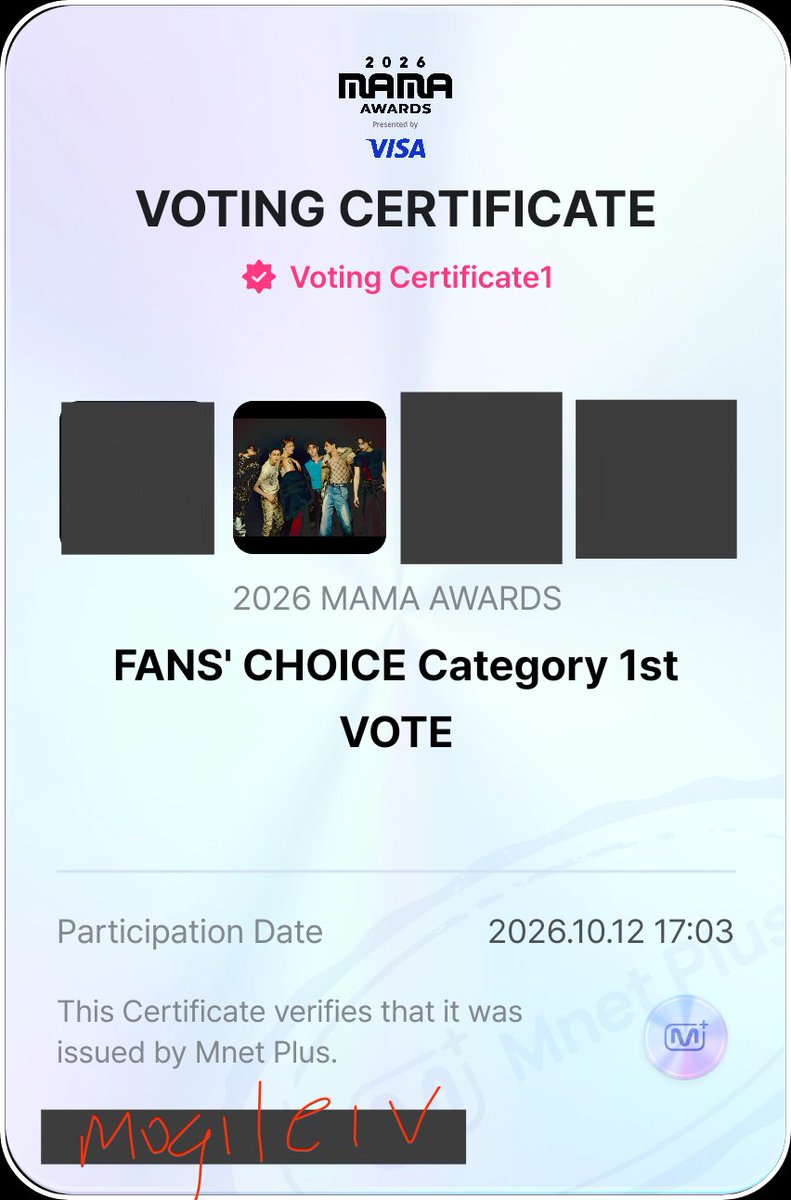 mogileiv's tweet photo. day 1 sorry i panicked i didn't know i can just vote for 1 group only! I vote #ENHYPEN for #2026MAMAVOTE https://t.co/EwdfslRjlj