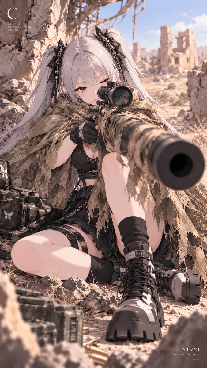 kelezongzi's tweet photo. 狙击手 灵霜 就位

#snipermoon #AIart️️️️️️️️️️️️️️️️️️️️️️️️️️️️️️️️️️️️️️️️️️️️️️️️️️️ https://t.co/pJhaIw46hH