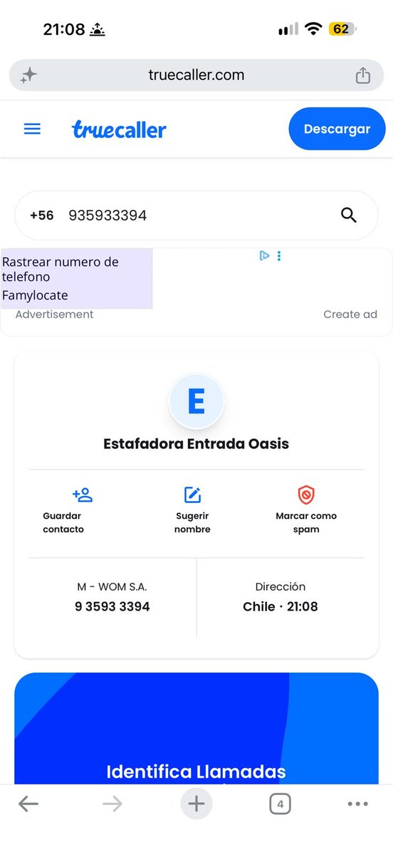 jnklisawifes's tweet photo. (Le paso a una amiga) 
Buenas, vengo a funar a esta persona, nos estafo con una entrada ($115.000), contacto por red social y nos dio un numero (de "empresa") con fotos de chicas que no tienen nada que ver, ya que es un hombre y la señora, buscando logre encontrar sus redes + https://t.co/qLgTM3kCdR