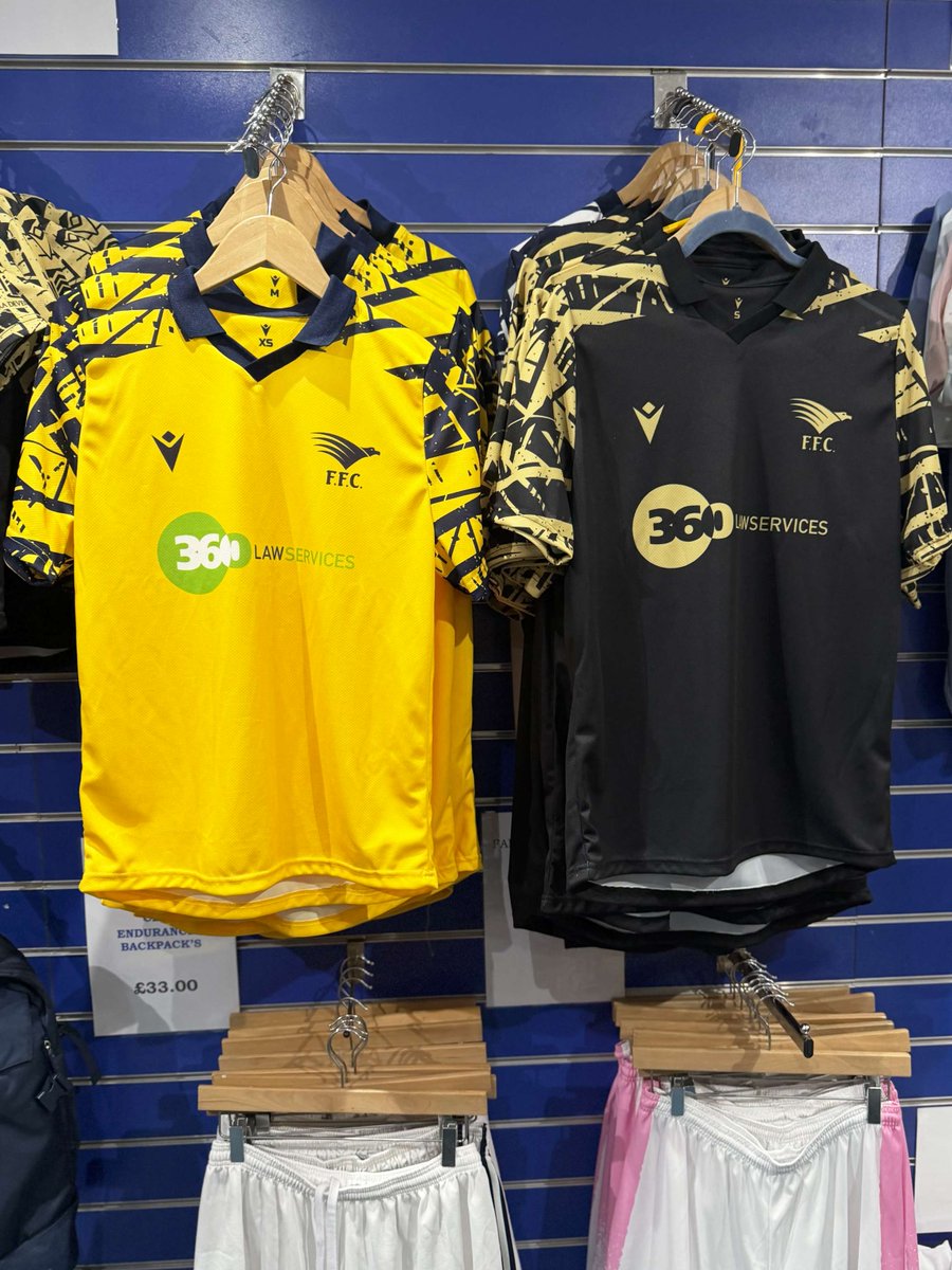 FarnboroughFC's tweet photo. Be sure to get your hands on our 26/27 Macron stock - available in the Club Shop this Saturday!

Open from 1pm 👋 https://t.co/cnwFC8UU1a