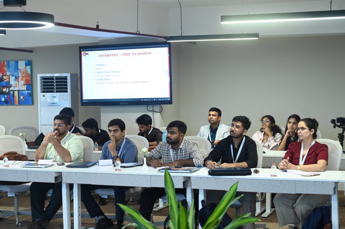 kcc_events's tweet photo. The 11th International Fellowship on #HTA has officially begun at Infinity, @AP_MedTechZone , uniting future healthcare leaders committed to advancing evidence-based healthcare &amp; better patient outcomes.

Stay tuned for insights from this transformative fellowship.

#AMTZ #KIHT https://t.co/xrnYITvjoT