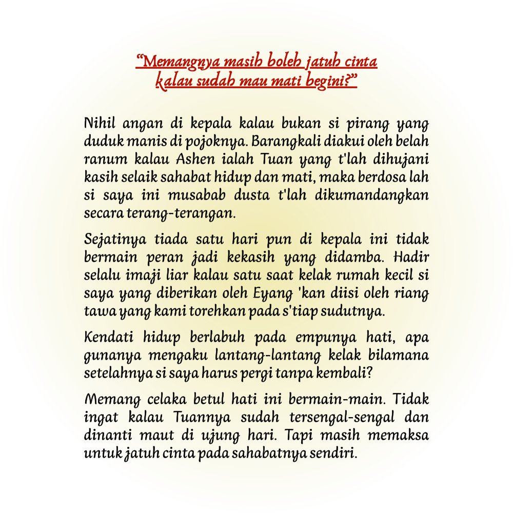 FatedSullivan's tweet photo. ㅤ

     “... udah mau meninggal tapi masih banyak halusinasi gitu.”

ㅤ https://t.co/Go0IXiBtHj