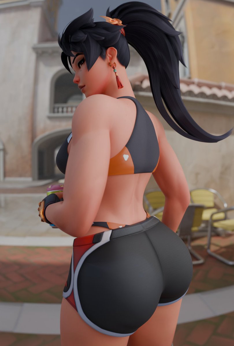 hashi_san1024's tweet photo. Anran 🍑
Model @dzooworks 
#overwatch #anran https://t.co/Tlsha2PU0M