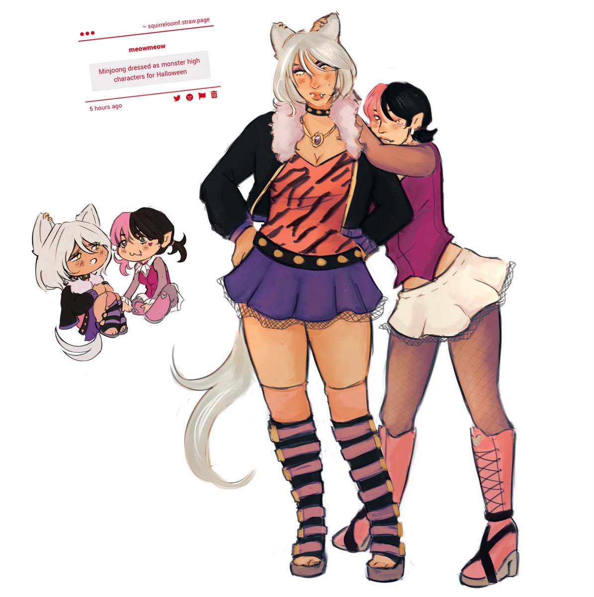 ynhoyuri's tweet photo. mnjng as draculeen 🐺🐿️ https://t.co/DoZSOFSZzN