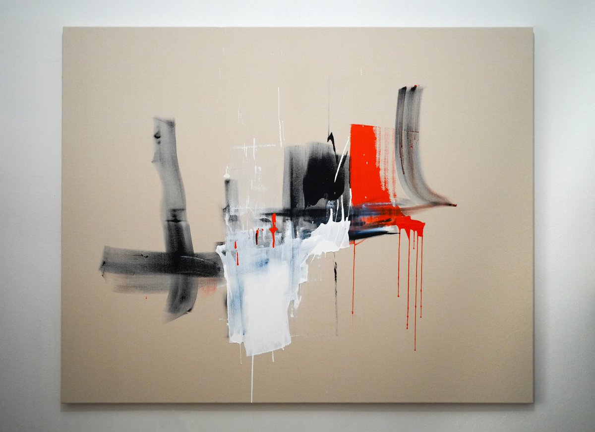 douglasrmccurdy's tweet photo. Feeling Is Not Literal 
2026
60x48
Acrylic 
Raw Canvas https://t.co/Rdvme2cj3P
