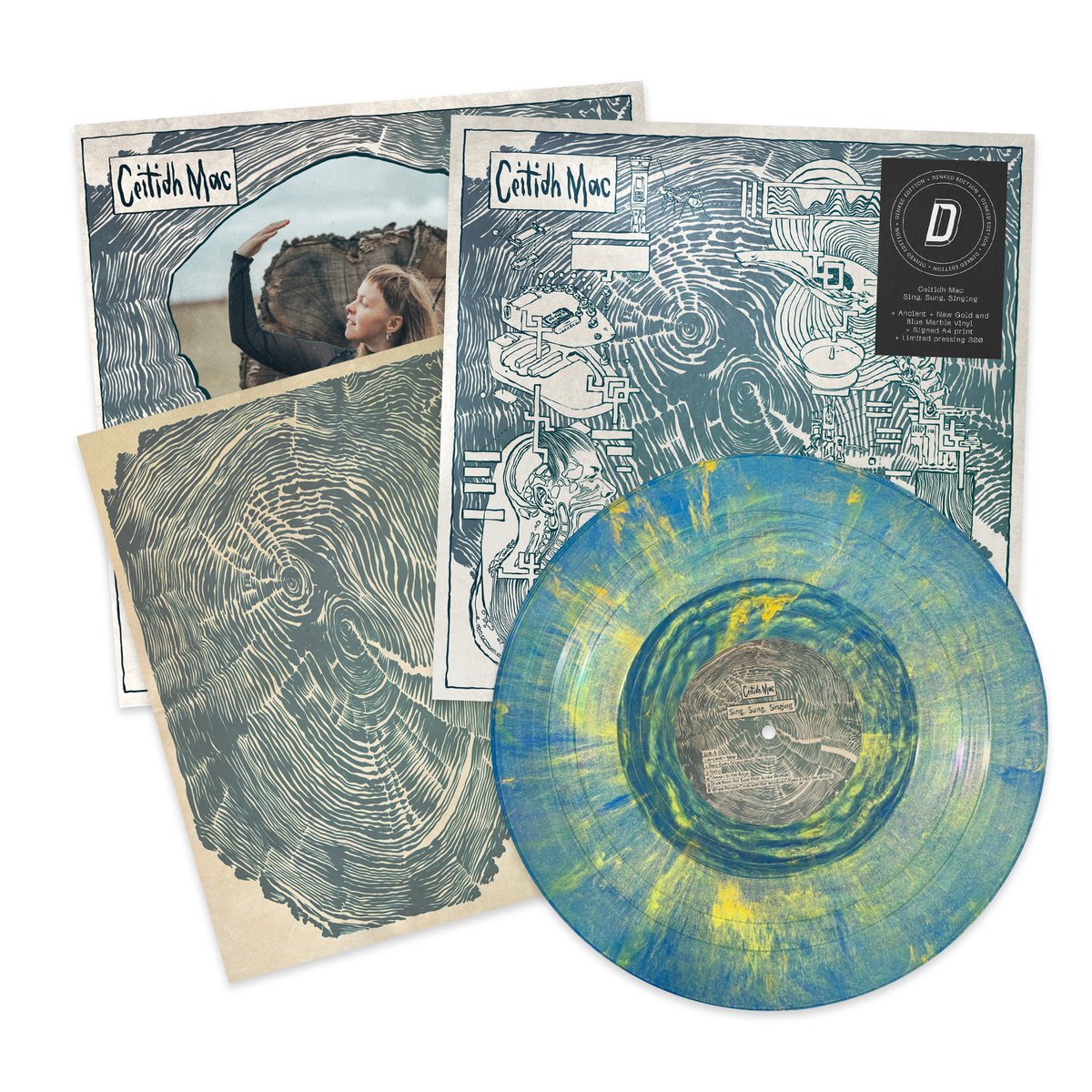 SoundKnowledge_'s tweet photo. More @dinkededition on the way in January. Welsh-born, Newcastle based singer-cellist Ceitidh Mac, recorded by Pigs x7's Sam Grant.
Dinked Edition 450: Ceitidh Mac - Sing, Sung, Singing
● Ancient &amp; New Gold/Blue Marble LP
● Signed A4 print
● /300
● 08.01.27
#DinkedEdition https://t.co/k74Pf7r9Rf