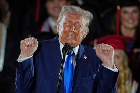 jon_macks's tweet photo. Not sure if this is the grimace of a man getting a prostate exam or who just watched #KatieZacharia break the record for lies by #KarolineLeavitt. https://t.co/t0DnAYlxUX