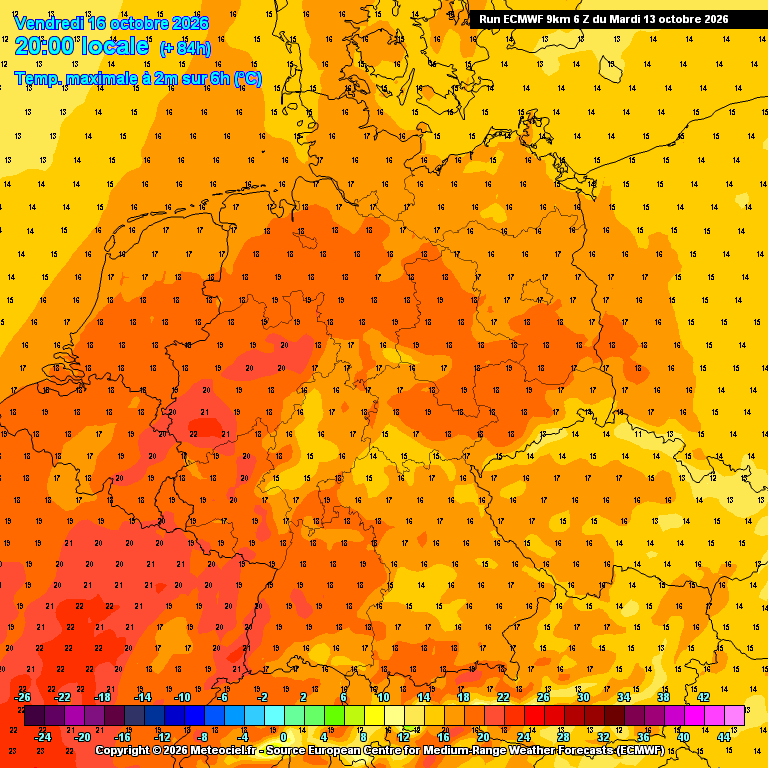 sturmwetter1703's tweet photo. Von Mittwoch bis Freitag sind im Westen/Süden 21 bis 24 Grad zu erwarten. Damit liegen die #Temperaturen deutlich über dem #Klima-Mittel für die #Jahreszeit! https://t.co/W8JwIm6m5m