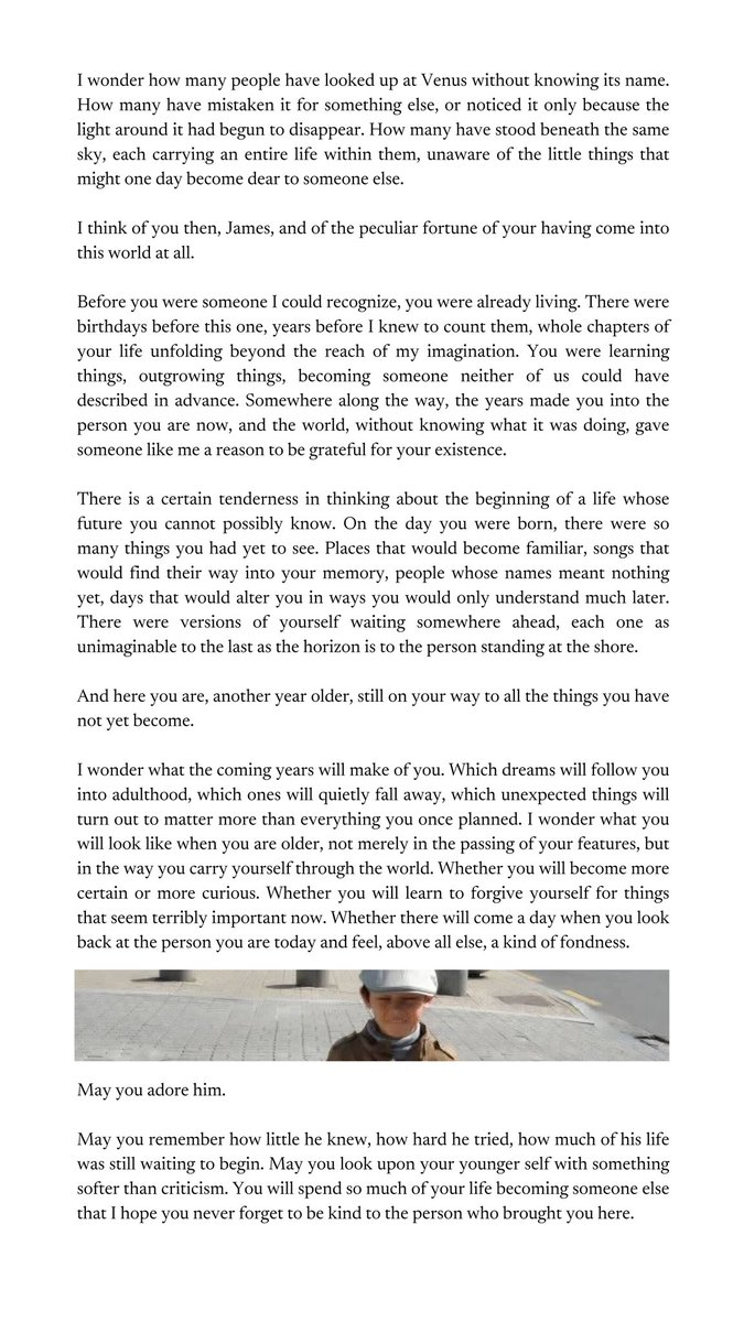 jjamie4sho's tweet photo. #JAMES - for you, and all the life that still awaits you. https://t.co/K8ephZZOQ3