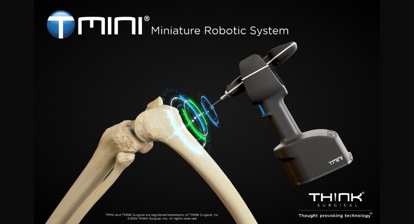 ODTmagazine's tweet photo. .@zimmerbiomet, @ThinkSurgical extend TMINI distro deal: https://t.co/71oYVm6jO4 #TMINI #KneeReplacement #SurgicalRobotics https://t.co/UTvUmKLNrd