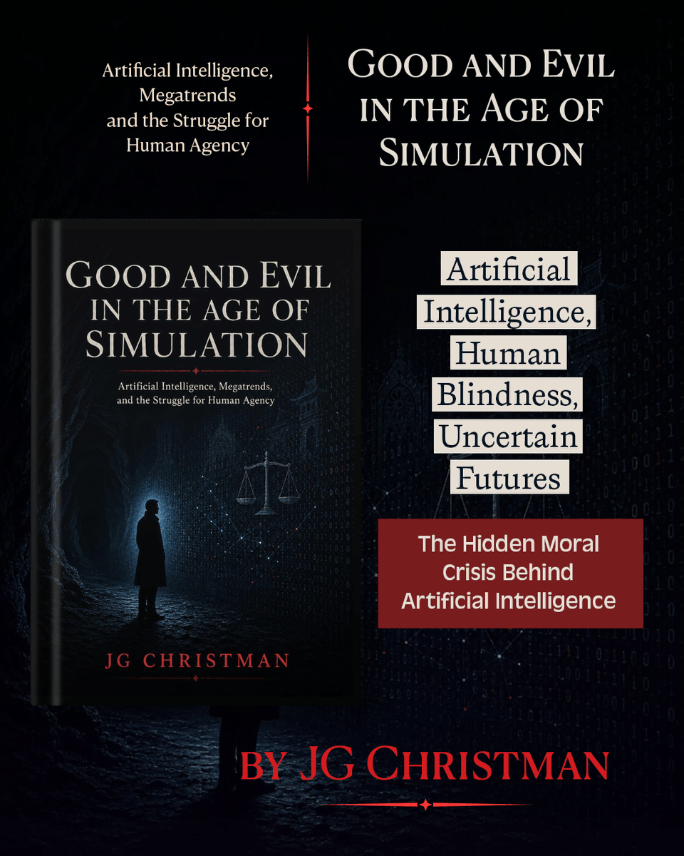 ARTofWriting's tweet photo. Intelligence can calculate outcomes, optimize systems, and predict behavior. But can it determine what is truly good? Discover the question that could define humanity's future. By @joechristman

Available on - Amazon https://t.co/trOXbWMOBn