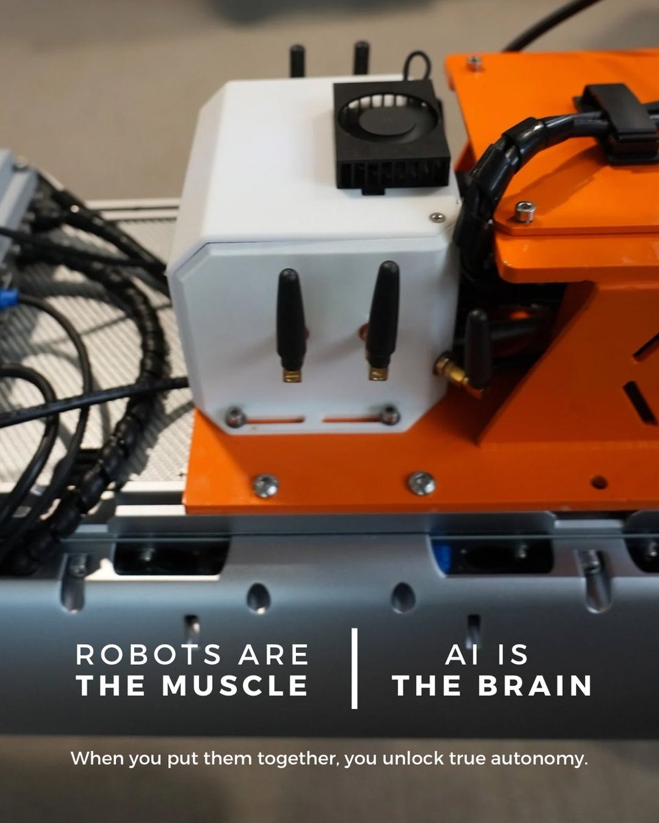 InDro_Robotics's tweet photo. When the brain controls the muscle, a machine stops being a pre-programmed tool and becomes an active agent. It doesn't just execute a path; it perceives dynamic changes, evaluates risk in real time, and adapts.

What do you think is the biggest barrier to true autonomy today? https://t.co/ItmRzTYTJU