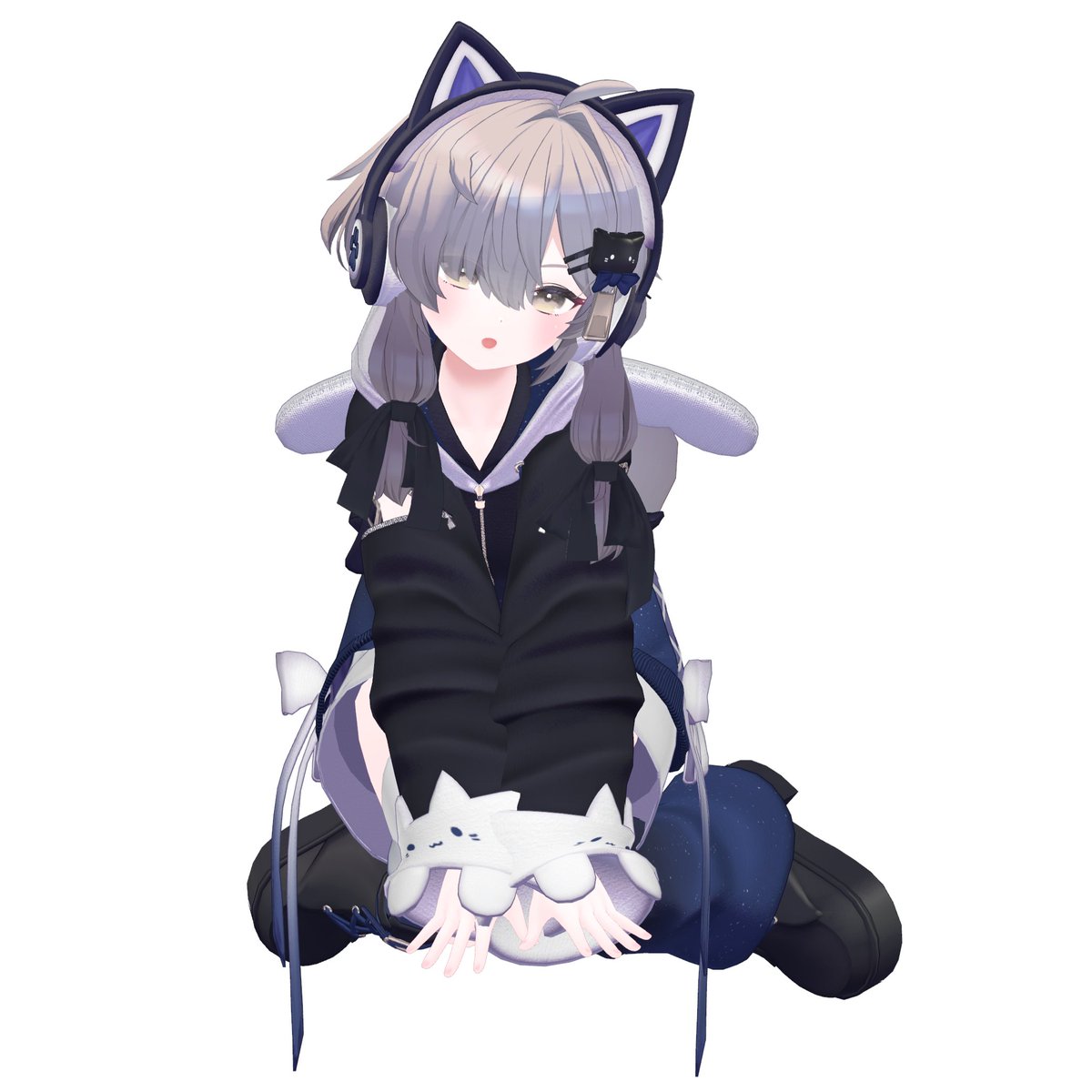 b_korin_d's tweet photo. 本日は寝る前にちょこっと真冬改変！！！！！
いろいろ髪合わせてみるけど、やっぱデフォが一番しっくりくるデフォ髪かわいすぎる･･･

#真冬3D　#PLUMARIUM_ https://t.co/hyXnCvQDHc
