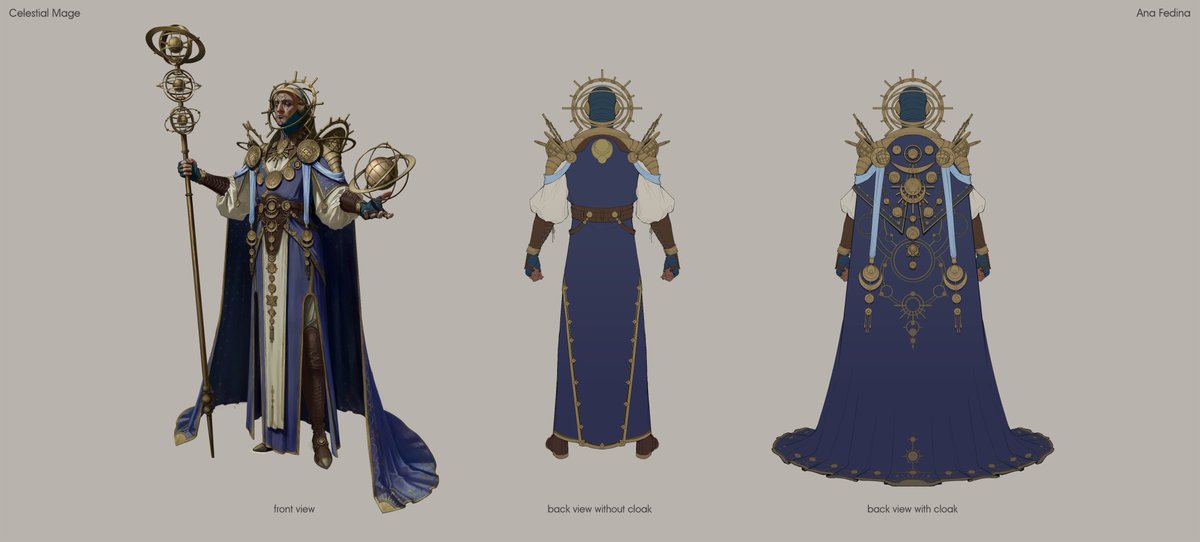 anafigreen's tweet photo. Hello #PortfoilioDay!

My name is Ana and I am a concept artist specializing in character design and fantasy stuff 🧙‍♂️

Currently open for both full time and freelance opportunities! https://t.co/FN7bry7Tqx