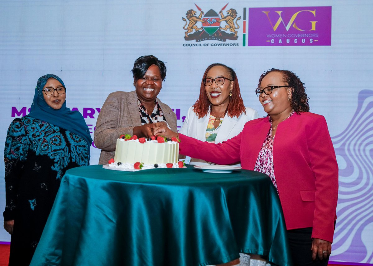 CEOCOG's tweet photo. Grateful to God for the gift of life as I turn a year older. Each year is another milestone in the journey towards achieving the goals and aspirations I have set for myself.

My heartfelt appreciation to all the women leaders and the @KenyaGovernors Secretariat for making this wonderful surprise happen and making my day extra special.

Asanteni sana! ❤️🙏