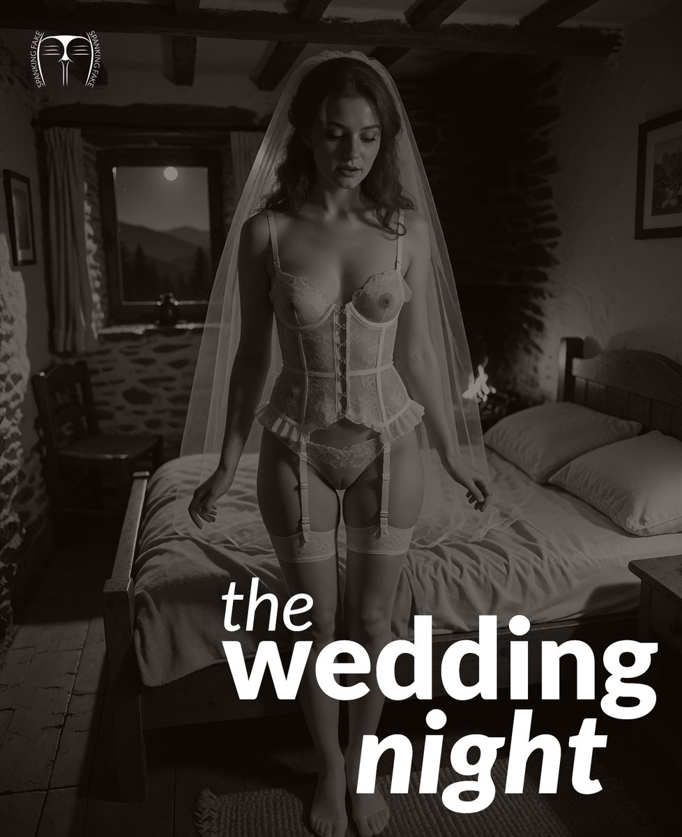 FakeSpanking's tweet photo. Perhaps their wedding night didn’t go the way he’d hoped… or did it?

Discover the full story, available exclusively to premium subscribers: https://t.co/09nqLNA7nE

#bdsm #femdom #pegging #Ai #AiPorn #AiComics https://t.co/ArKMJI2dEw