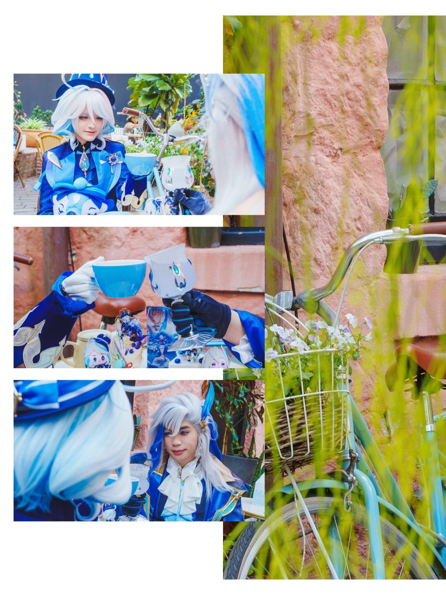BotanKun11's tweet photo. 「Happy Birthday, Furina! Let’s show the world delicious desserts, that you love so much!」🍰🫖✨
══════⊹⊱˚₊‧꒰ა ♡ ໒꒱‧₊˚⊰⊹══════
Hashtags &amp; Details ⤵︎
#genshinimpact #furina #���リーナ生誕祭2026 https://t.co/kV837N7U3K
